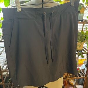 RBX Charcoal Mini Skort with Drawstring